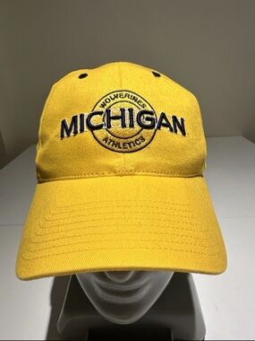 Lids Michigan Wolverines Yellow Baseball Cap